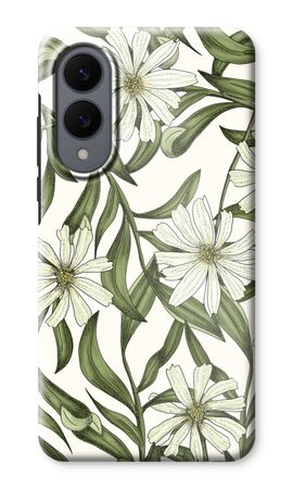 White flower pattern
