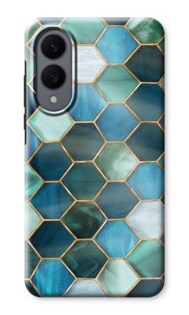 Hexagons in stained glass