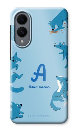 Playful Dogs Monogram