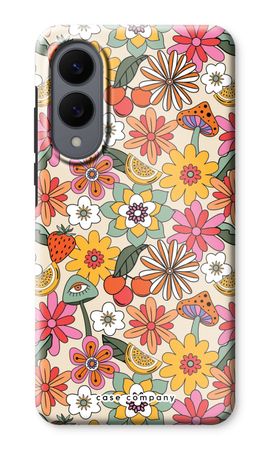 Retro Flowers N°2 - Yellow