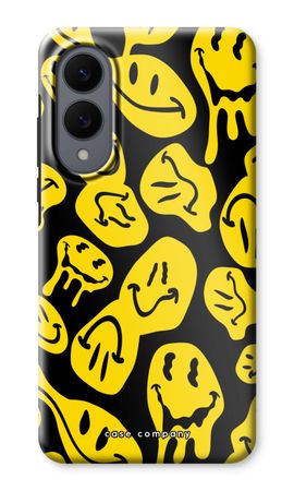 Melting smiley - Yellow