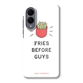 Fries before guys