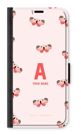 Rosy Butterflies Monogram