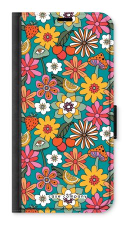 Retro Flowers N°2 - Blue