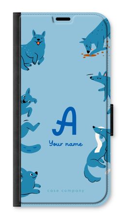 Playful Dogs Monogram