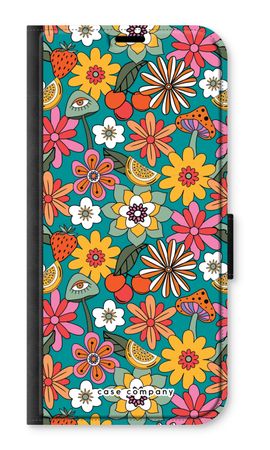 Retro Flowers N°2 - Blue