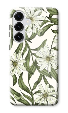 White flower pattern