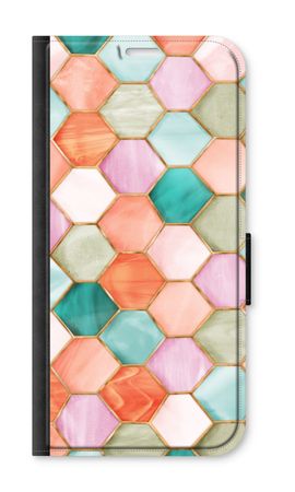 Hexagons in stained glass