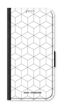 Cubes black and white