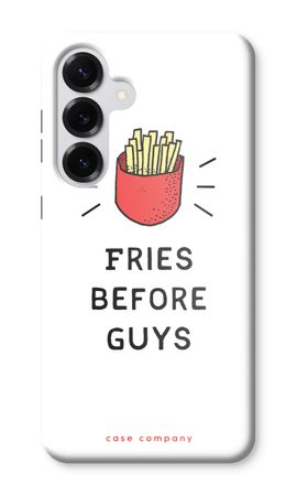 Fries before guys