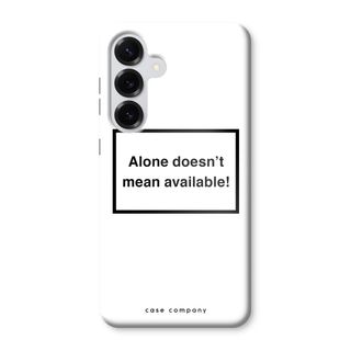 Alone