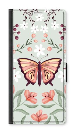 Butterfly in a floral world