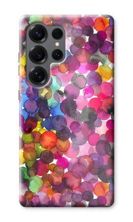 Overlapped Watercolor Dots