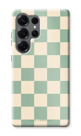 Checkered Mint, Samsung Galaxy S25 Ultra robuste Hülle