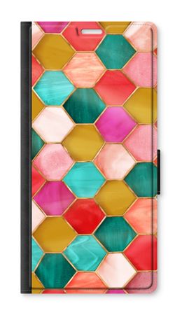 Hexagons in stained glass