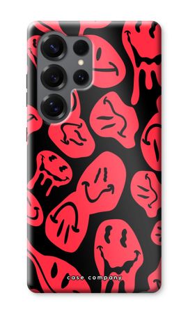 Melting Smiley - Red