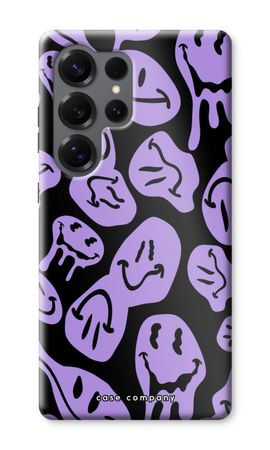 Melting Smiley - Purple