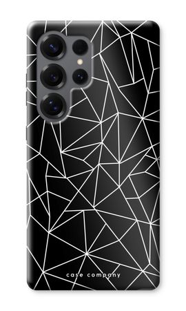 Geometric lines white