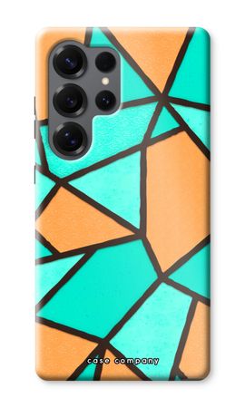 Stained glass - Orange
