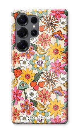 Retro Flowers N°2 - Yellow