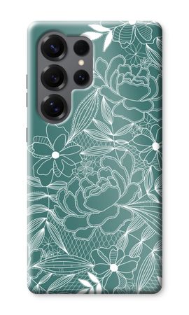 Flowers in lace