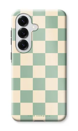 Checkered Mint, Samsung Galaxy S26 robuste Hülle