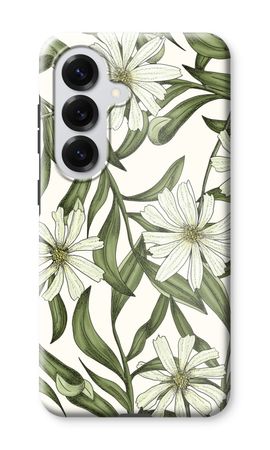 White flower pattern