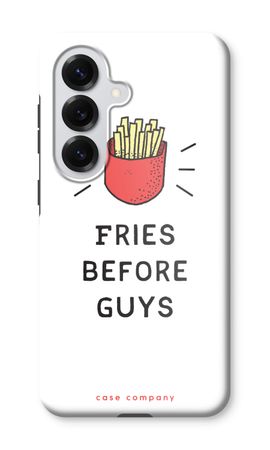Fries before guys
