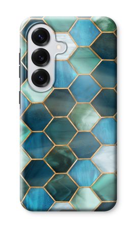 Hexagons in stained glass
