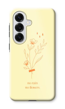 No rain no flowers