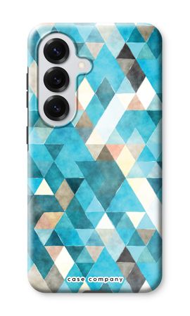Coloured triangles blue