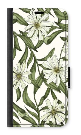 White flower pattern