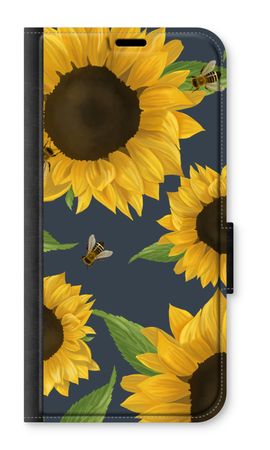 Sunflower and bees