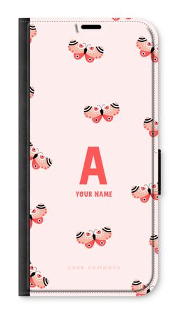 Rosy Butterflies Monogram