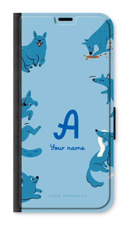 Playful Dogs Monogram