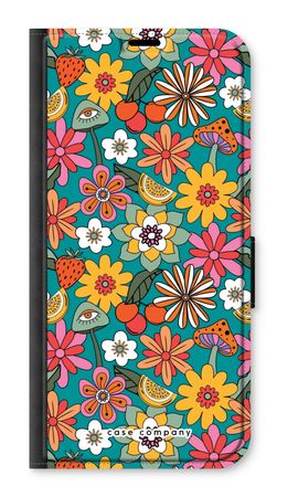 Retro Flowers N°2 - Blue