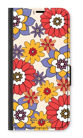 Retro Flowers - Yellow