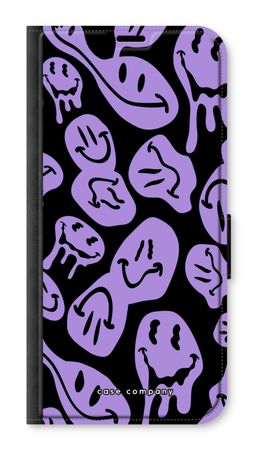 Melting Smiley - Purple