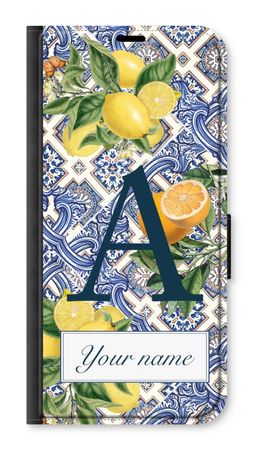 Monogram Blue tiles