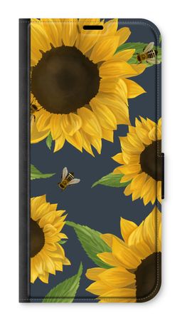 Sunflower and bees