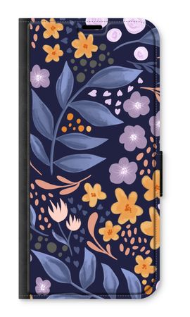 Flowers with blue leaves