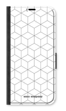 Cubes black and white