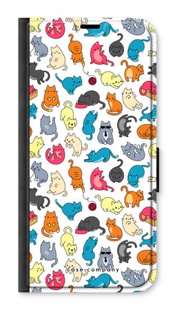 Colourful cats