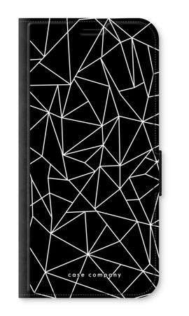 Geometric lines white