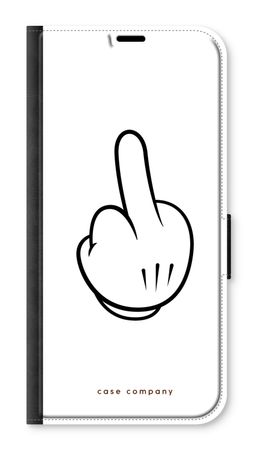 Middle finger white