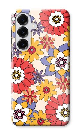 Retro Flowers - Yellow