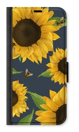 Sunflower and bees