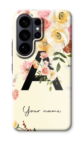 Flirty Flowers Monogram