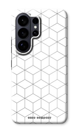 Cubes black and white