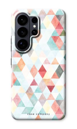 Coloured triangles pastel